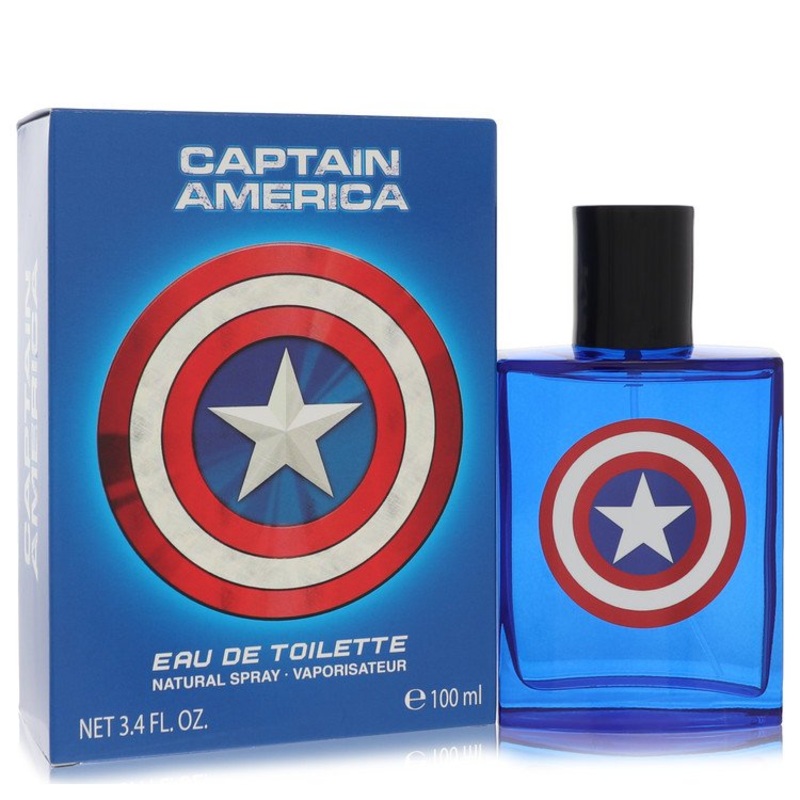 Captain America By Marvel Fragrance 3.4 Oz Edt Spray For Unisex – Box