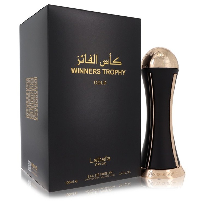 Lattafa Pride Winners Trophy Gold by Lattafa For Women Eau De Parfum Spray 3.4 oz