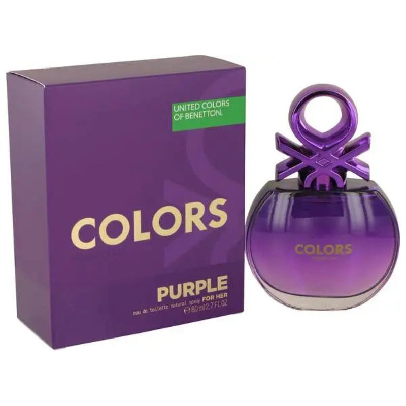 United Colors Of Benetton Purple Perfume By Benetton 1.7 OZ Eau De Toilette For Women