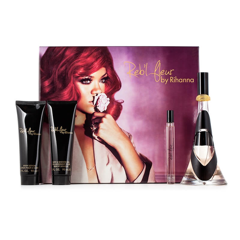 Rihanna Reb’l Fleur 4pc Set 100ml EDP (L) SP