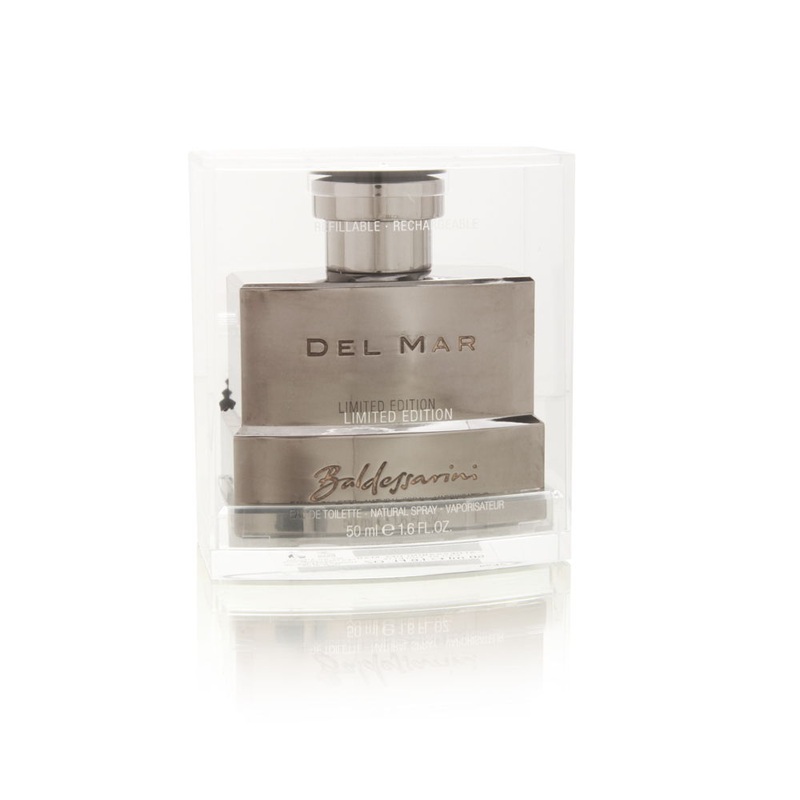 Baldessarini Del Mar by Hugo Boss for Men 1.6 oz Eau de Toilette Spray Rechargeable Limited Edition