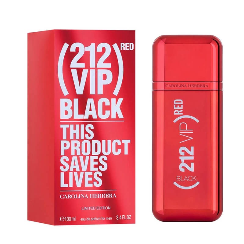 Carolina Herrera 212 VIP Black Red 100ml EDP (M) SP