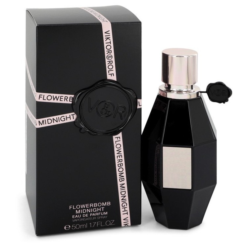 Flowerbomb Midnight by Viktor & Rolf For Women Eau De Parfum Spray 1.7 oz