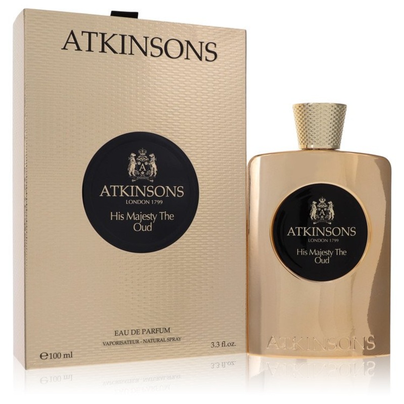 His Majesty The Oud by Atkinsons Eau De Parfum Spray 3.3 oz for Men – Premium Designer Fragrance