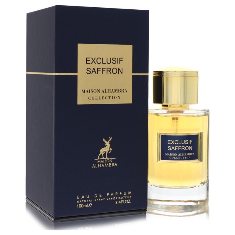 Maison Alhambra Exclusif Saffron by Maison Alhambra For Men Eau De Parfum Spray (Unisex) 3.4 oz