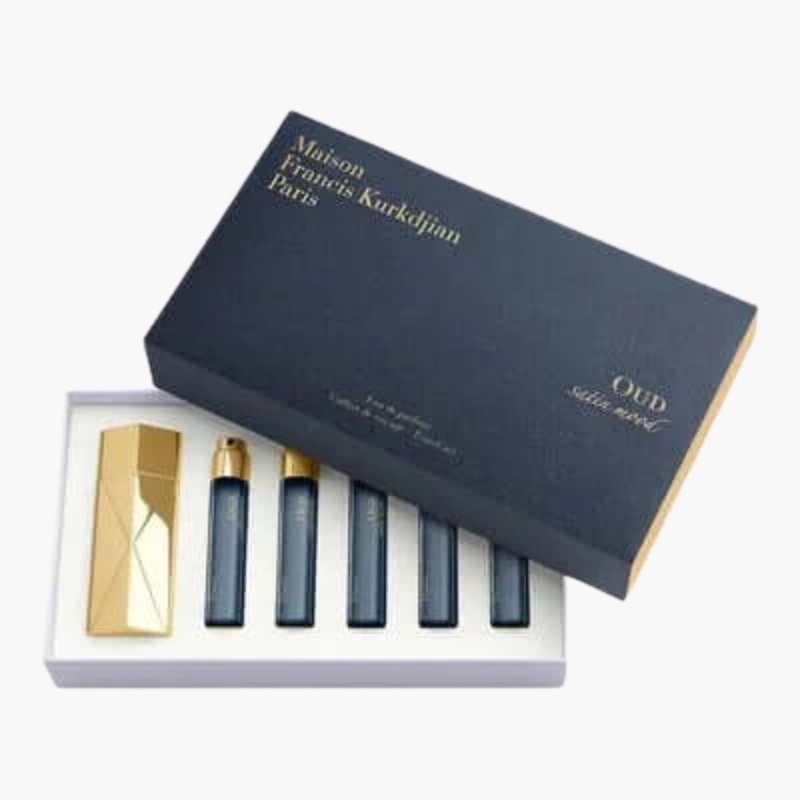 Maison Francis Kurkdjian Oud Satin Mood EDP Travel Set 5 x 0.37 oz mini travel pack