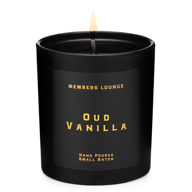 Members Lounge Candle – Oud & Vanilla