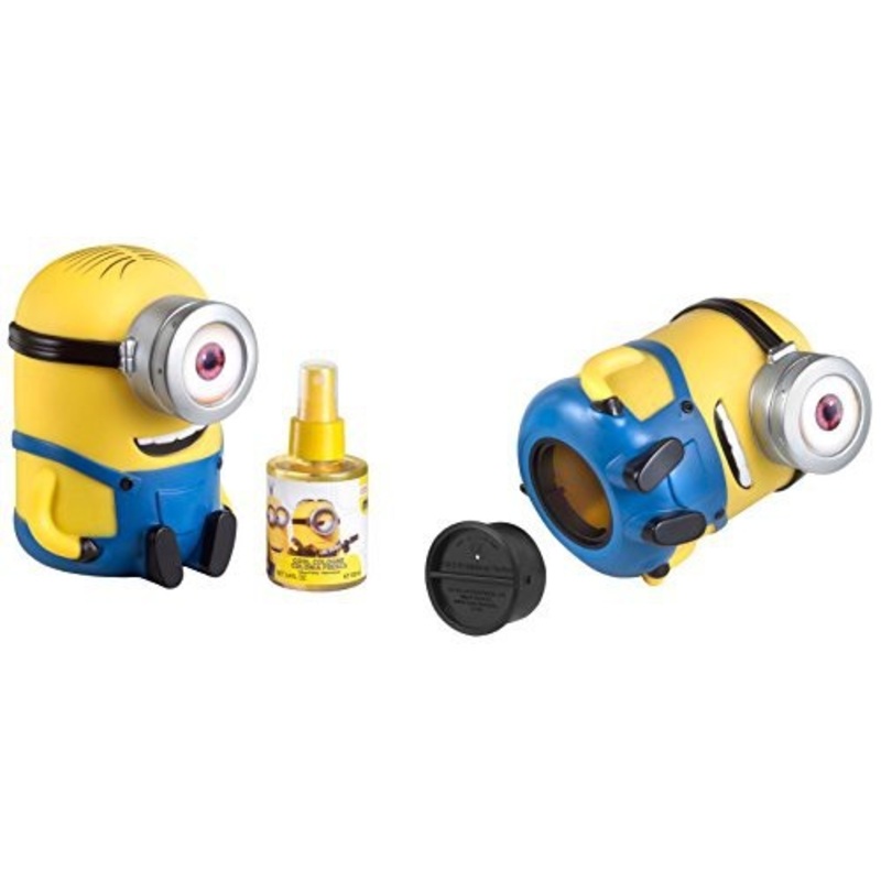 Minions Gift Set by Air Val International 2 Piece Gift Set: 3.4 Oz Eau De Toilette Spray + Lunch Box. For Men