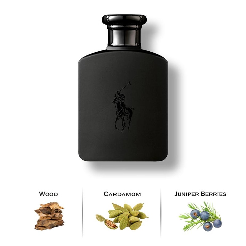 Polo Double Black by Ralph Lauren 0.25 Oz. Mini For Men