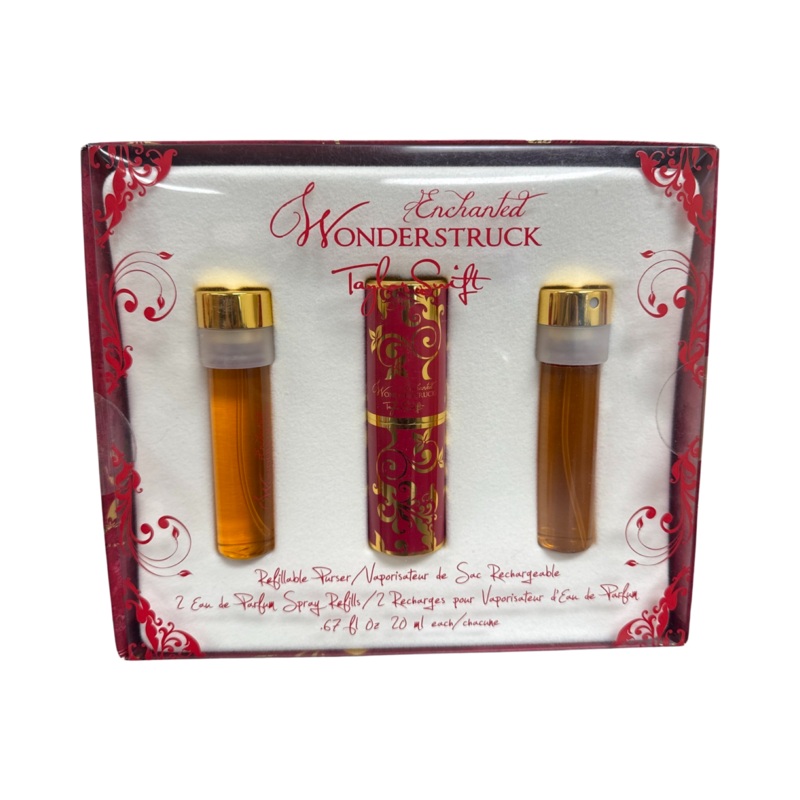Taylor Swift Wonderstruck Enchanted Gift Set – (2 X 20ML) EDP Spray Refills + Refillable Purser (Women)
