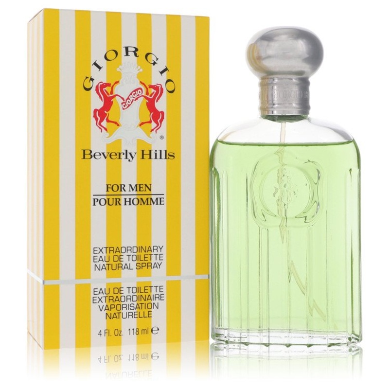 Giorgio EDT Spray 4.0 Oz Cologne by Beverly Hills for Men