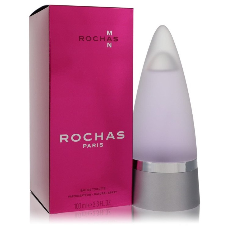 Rochas Man by Rochas Eau De Toilette Spray 3.4 oz for Men – Premium Designer Fragrance