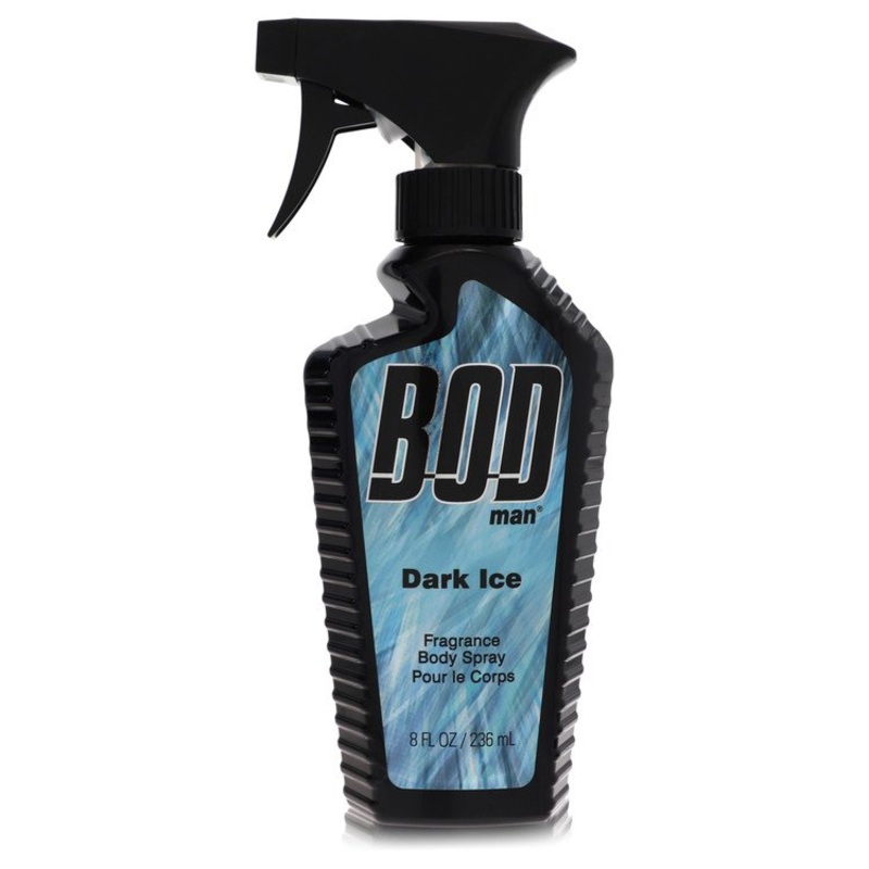 Bod Man Dark Ice by Parfums De Coeur For Men Body Spray 8 oz