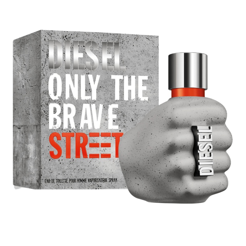 Diesel Only The Brave Street Eau de Toilette Men’s Aftershave Spray (50ml, 125ml, 200ml) 50ml