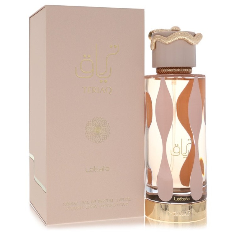 Lattafa Teriaq by Lattafa For Women Eau De Parfum Spray (Unisex) 3.4 oz