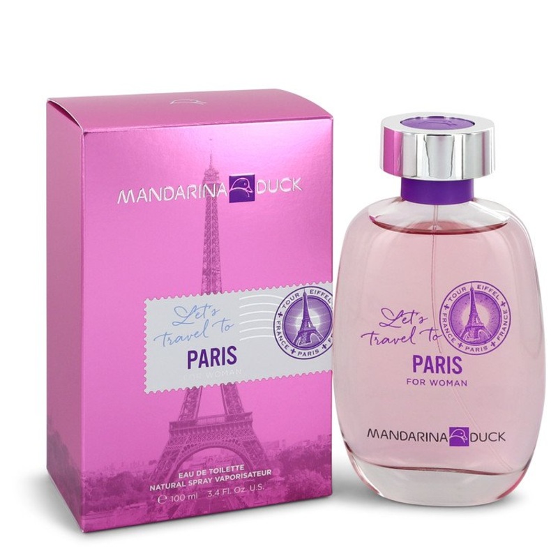 Mandarina Duck Let’s Travel to Paris by Mandarina Duck For Women Eau De Toilette Spray 3.4 oz