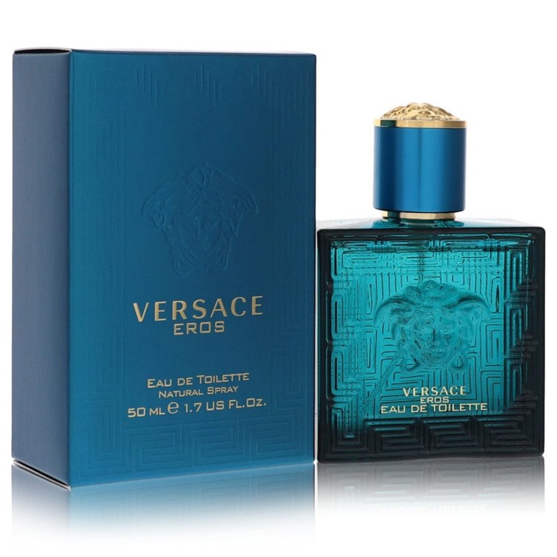 Versace Eros 1.7 Oz Eau De Toilette Spray By Versace For Men