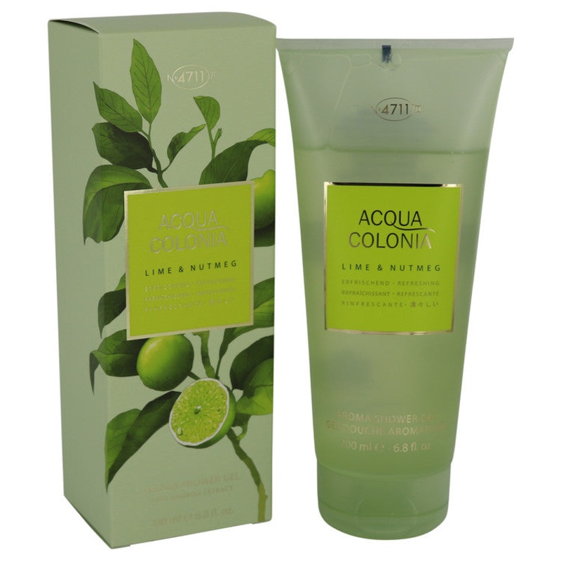 4711 Acqua Colonia Lime & Nutmeg by 4711 For Women Shower Gel 6.8 oz