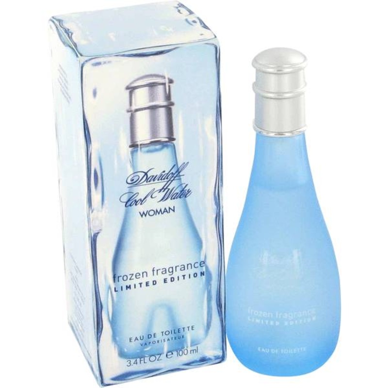 Cool Water Frozen Perfume By Davidoff 3.4 OZ Eau De Toilette for Women
