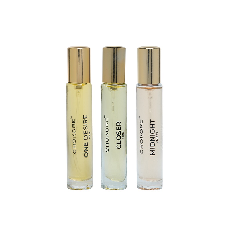 One Desire  Closer  Midnight | 3 x 15ml Perfume Combo For Men | (Evening / Night)