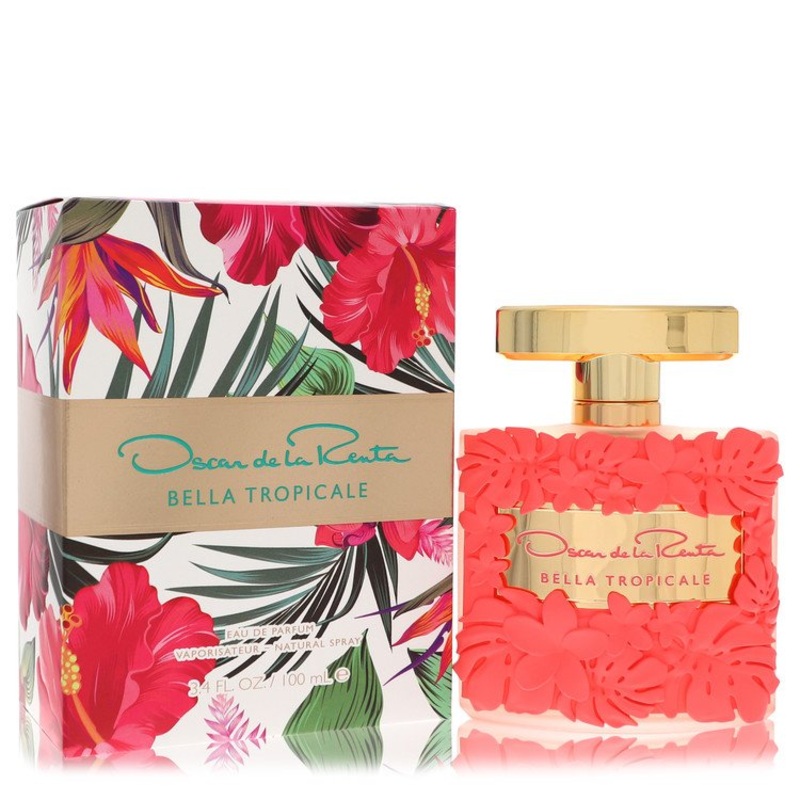 Oscar De La Renta Bella Tropicale by Oscar De La Renta For Women Eau De Parfum Spray 3.4 oz