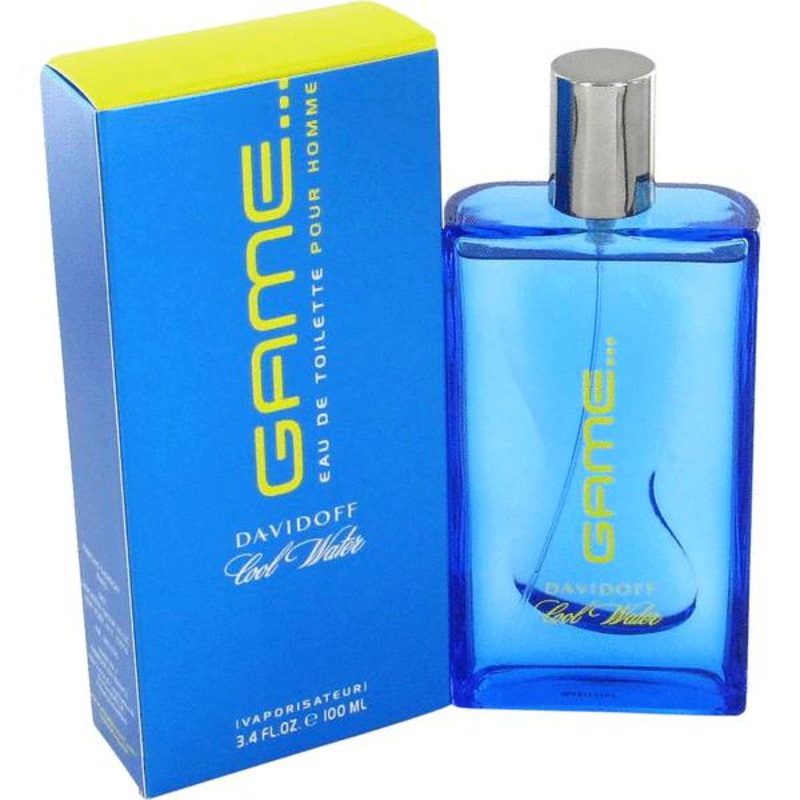Cool Water Game Cologne By Davidoff for Men 3.4 OZ Eau De Toilette for Men