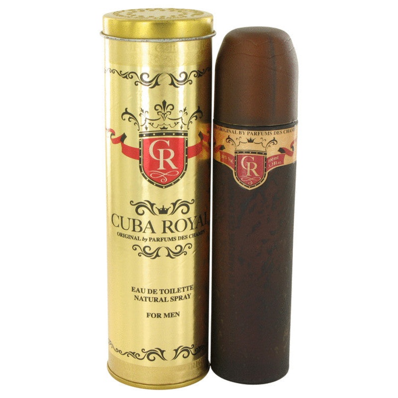 Cuba Royal by Fragluxe For Men Eau De Toilette Spray 3.4 oz