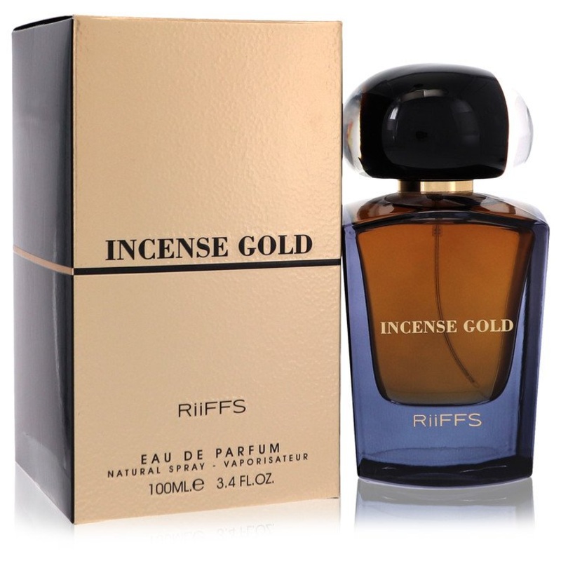 Incense Gold by Riiffs Eau De Parfum Spray (Unisex) 3.4 oz for Women – Premium Designer Fragrance