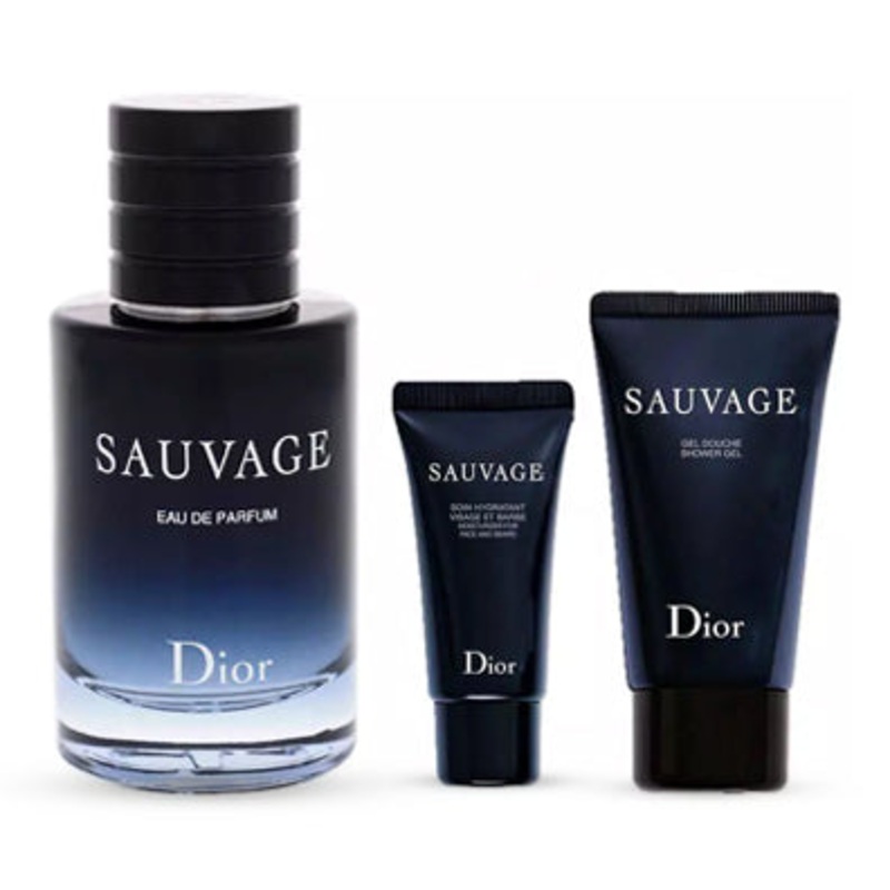 Sauvage EDP 3 Piece Gift Set 2.0 oz + 1.7 oz + 0.8 oz