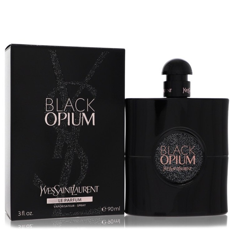 Black Opium Le Parfum by Yves Saint Laurent For Women Eau De Parfum Spray 3 oz