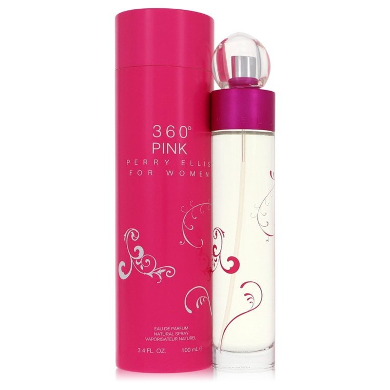 perry ellis 360 Pink by Perry Ellis Eau De Parfum Spray 3.4 oz for Women – Premium Designer Fragrance