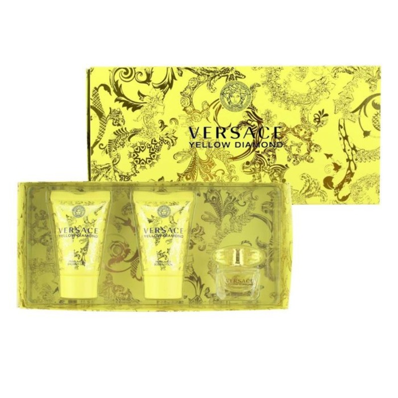 Versace Yellow Diamond 3 Piece Mini Gift Set by Gianni Versace for Women
