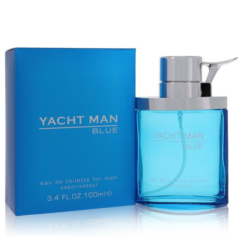 Yacht Man Blue by Myrurgia Eau De Toilette Spray 3.4 oz / 100 ml for Men