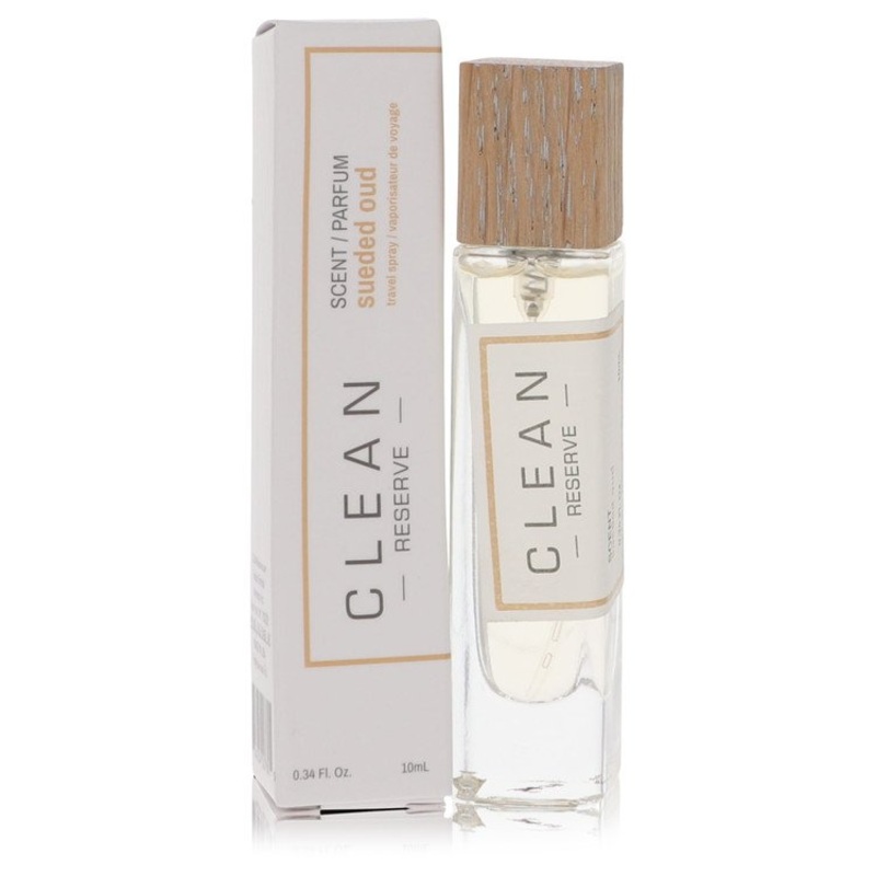 Clean Sueded Oud By Clean Travel Spray .34 Oz / 10 Ml for Women