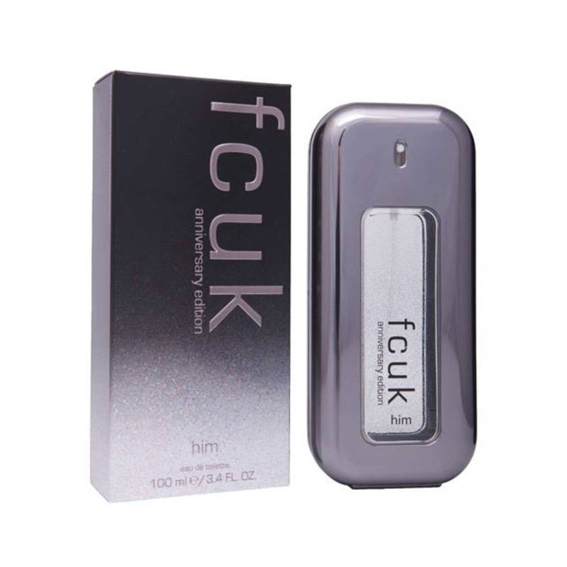 FCUK Anniversary Edition by Fcuk 3.4 Oz. Eau De Toilette For Men