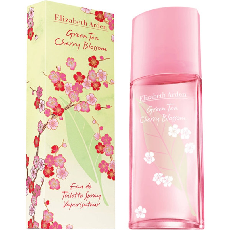 Green Tea Cherry Blossom by Elizabeth Arden 3.3 Oz. Eau De Toilette For Women