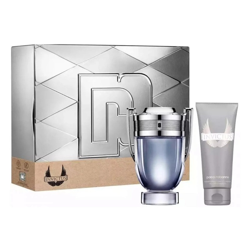 Paco Rabanne Invictus 2 Piece Gift Set 2  Pc Gift Set