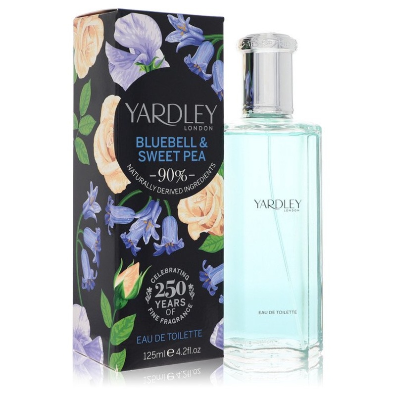 Yardley Bluebell & Sweet Pea by Yardley London For Women Eau De Toilette Spray 4.2 oz