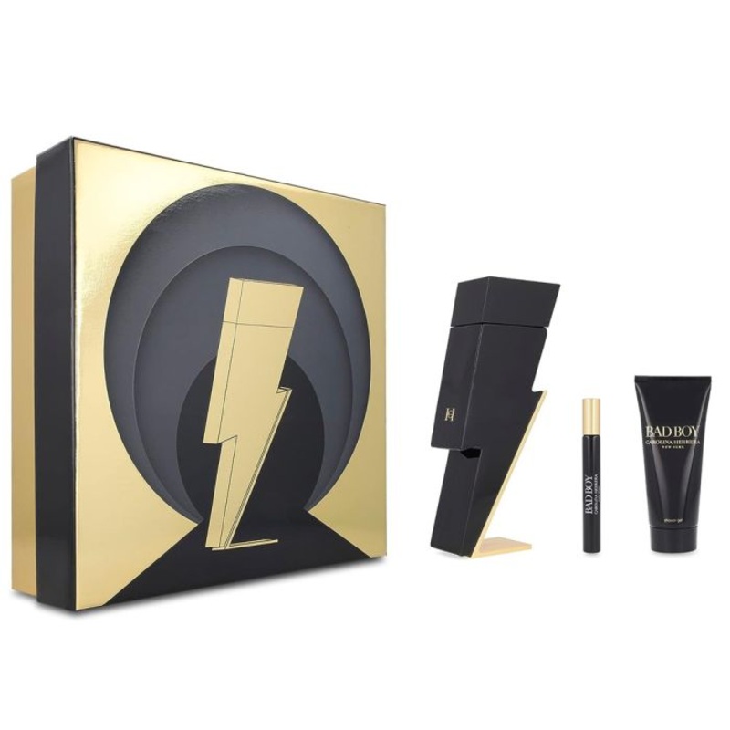 Bad Boy 3Pcs Gift Set by Carolina Herrera for Men