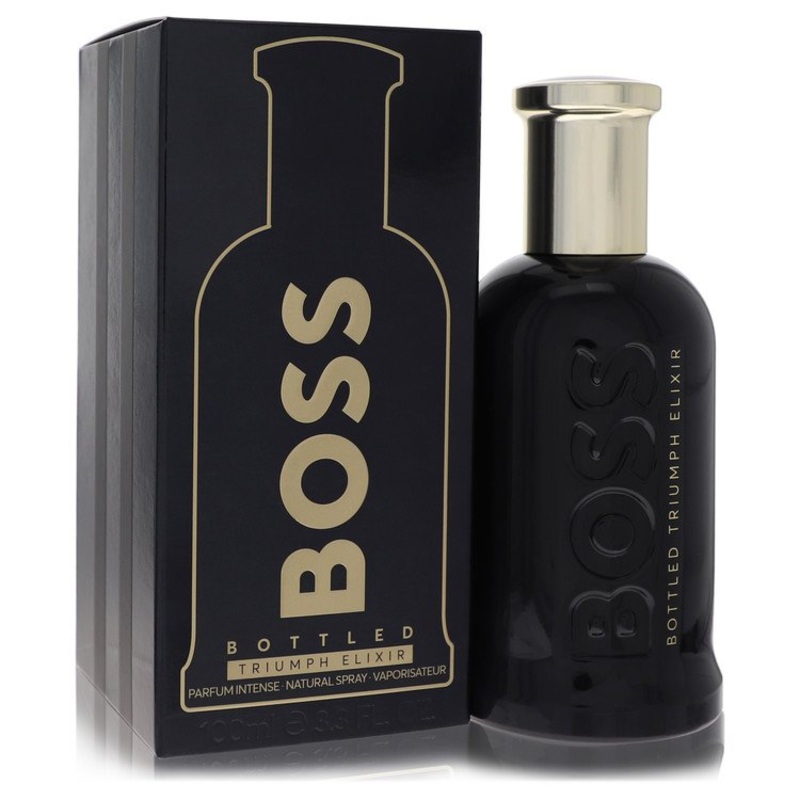 Boss Bottled Triumph Elixir by Hugo Boss For Men Eau De Parfum Intense Spray 3.4 oz
