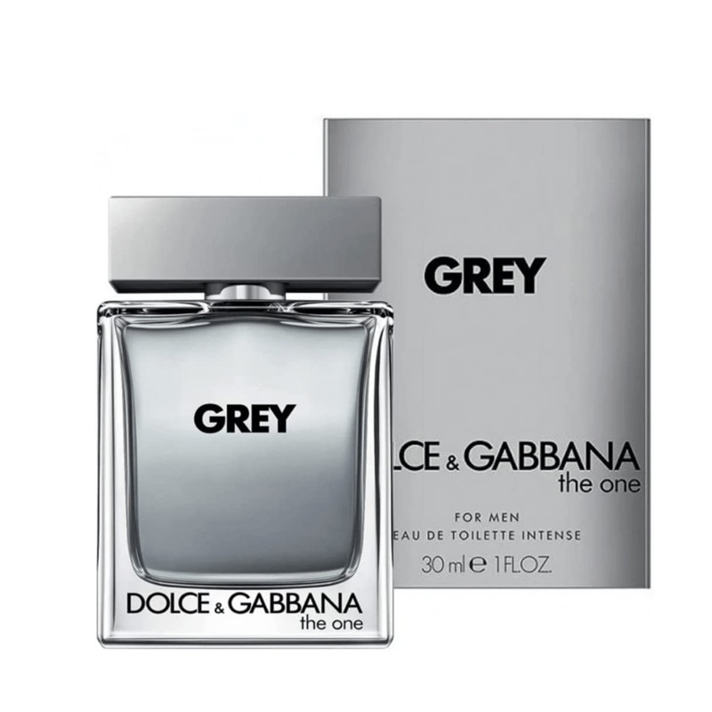 Dolce & Gabbana The One Grey for Men Eau de Toilette Intense Men’s Aftershave Spray (30ml, 50ml) 30ml