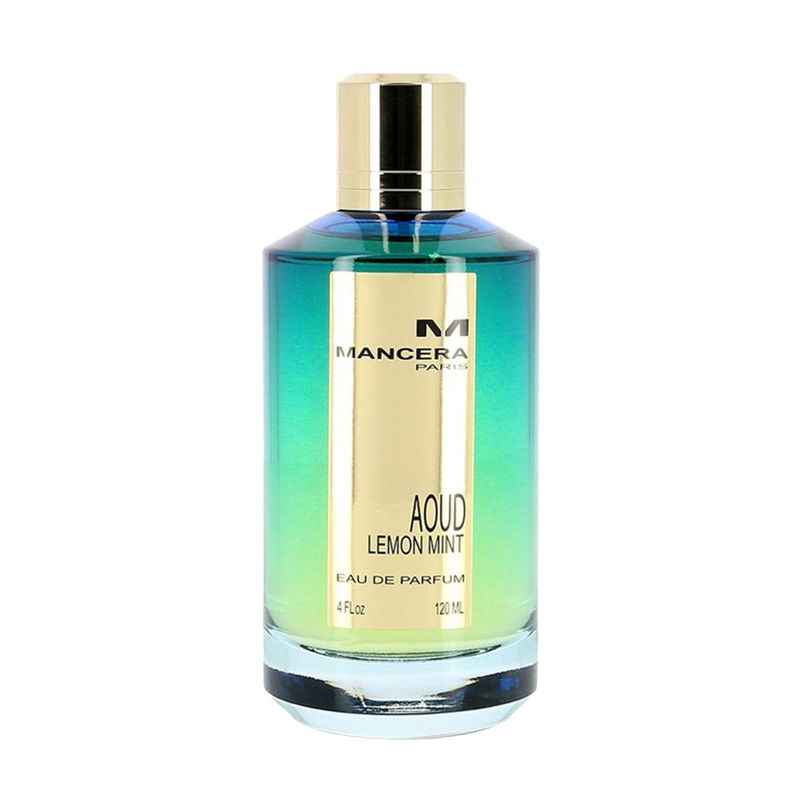Mancera Aoud Lemon Mint Eau de Parfum Unisex – Box Item 5ml Atomizer Black