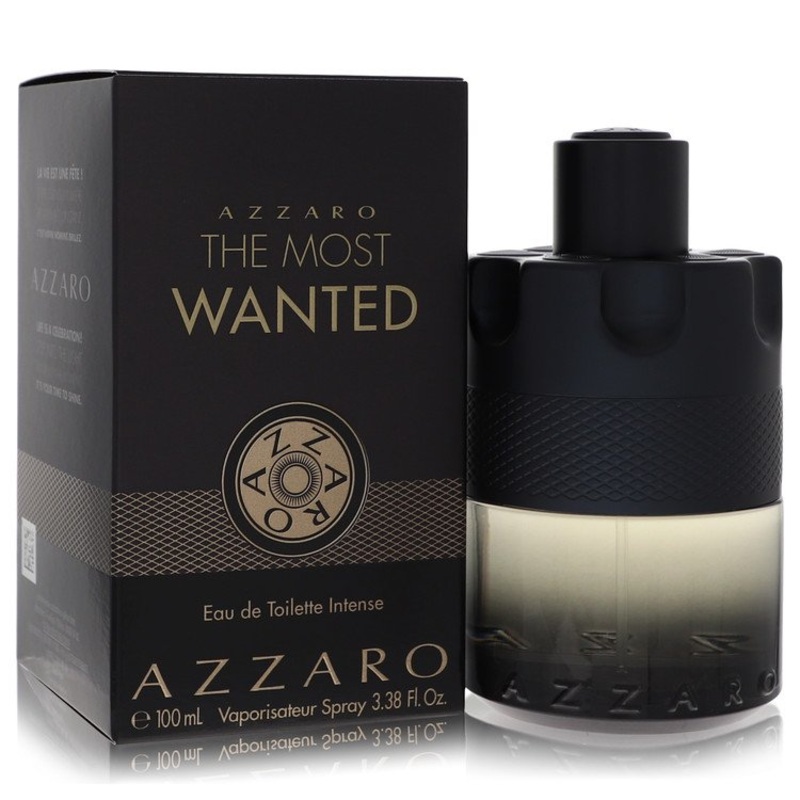 Azzaro Most Wanted Intense 3.4 Oz Eau De Toilette Spray .. By Azzaro For Men