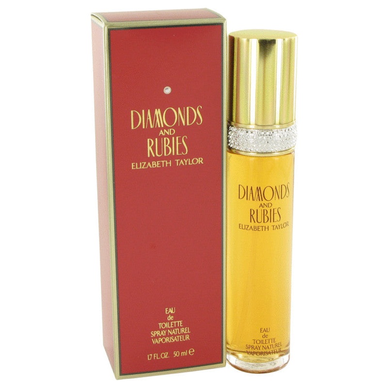 Diamonds & Rubies by Elizabeth Taylor For Women Eau De Toilette Spray 1.7 oz