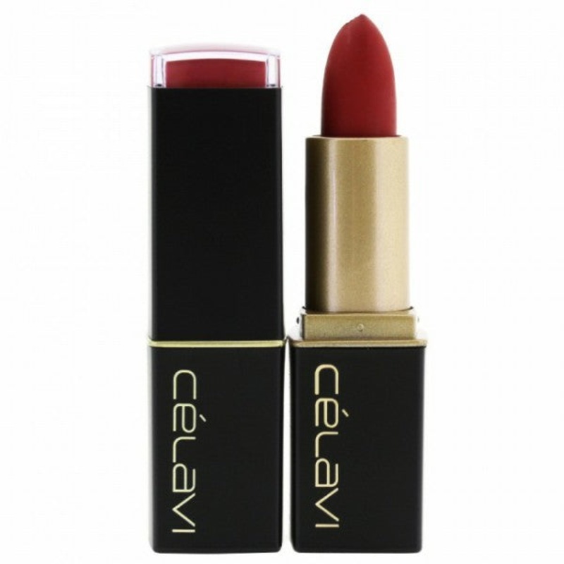 Celavi Matte Lipstick – Cherry by Celavi .122 Oz. Lipstick For Women