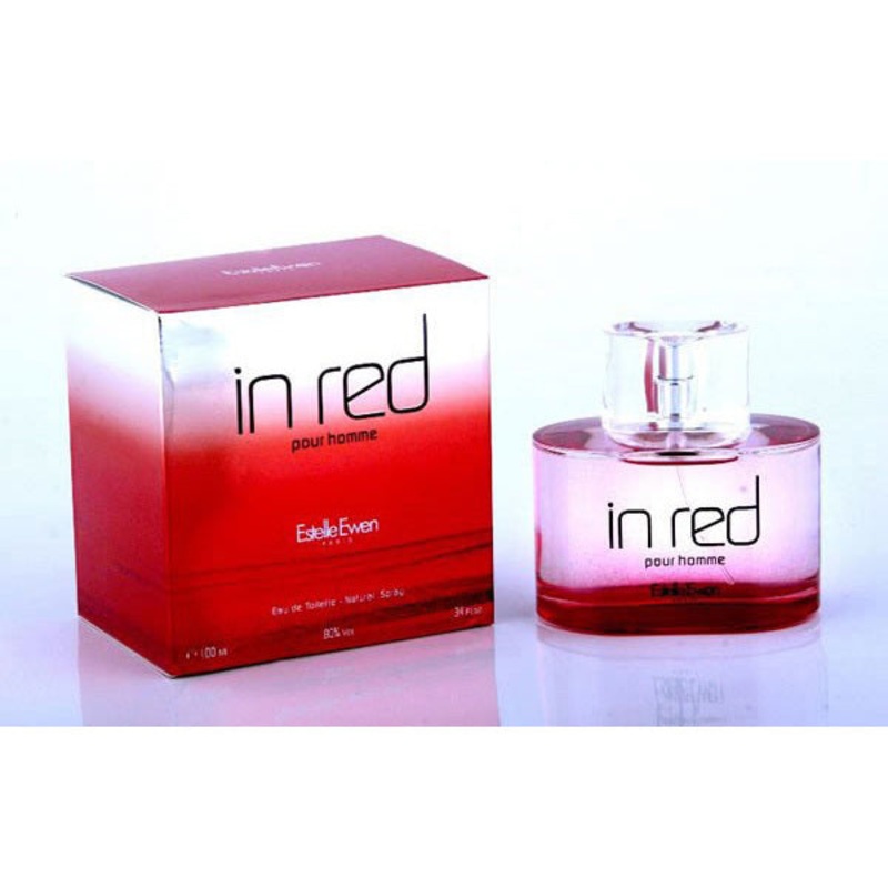 Estelle Ewen In Red by Estelle Ewen 3.4 Oz. Eau De Toilette For Men