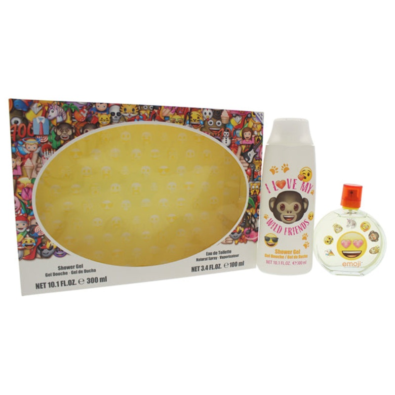I Love My Wild Friends by Emoji for Kids – 2 Pc Gift Set