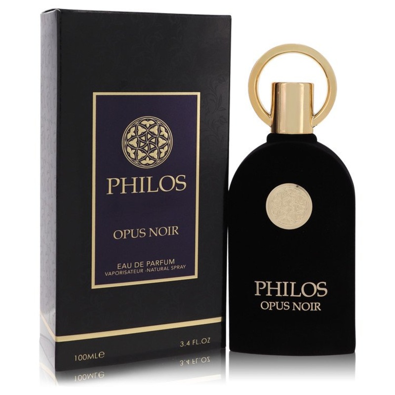 Philos Opus Noir by Maison Alhambra Eau De Parfum Spray (Unisex) 3.4 oz for Men – Premium Designer Fragrance