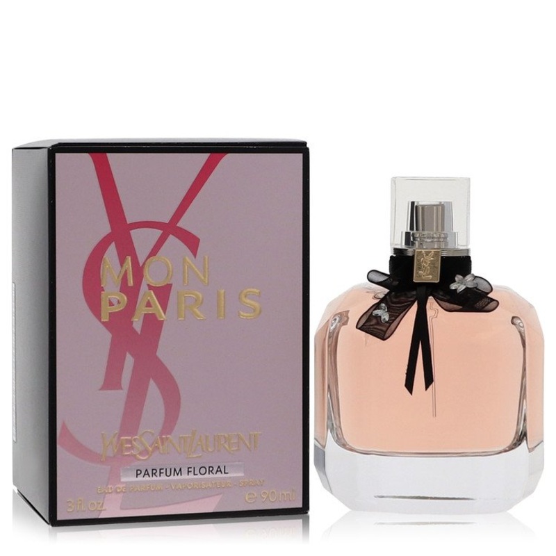 Mon Paris Floral by Yves Saint Laurent Eau De Parfum Spray 3 oz / 90 ml for Women