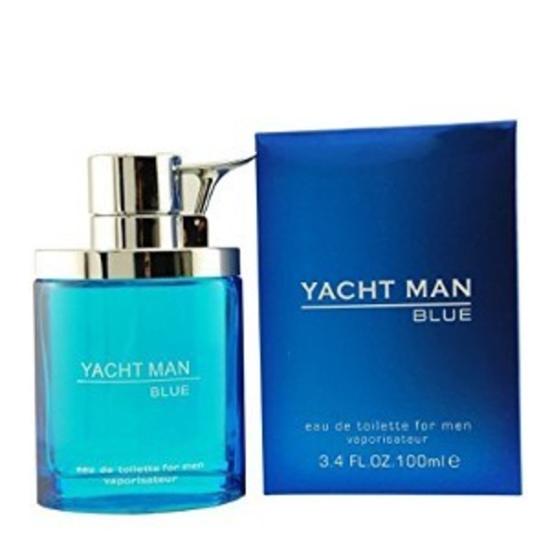 Yacht Man Blue by Myrurgia 3.4 Oz. Eau De Toilette For Men